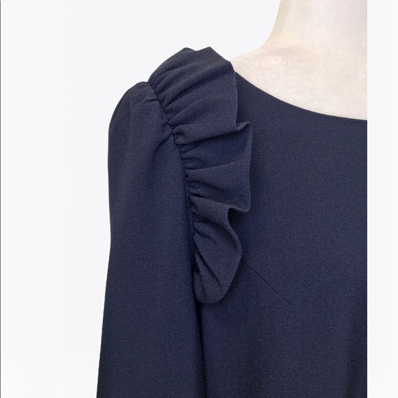 Eliza J Ruffle Accents Knee Women’s Dress - 12/14 - Picture 9 of 17